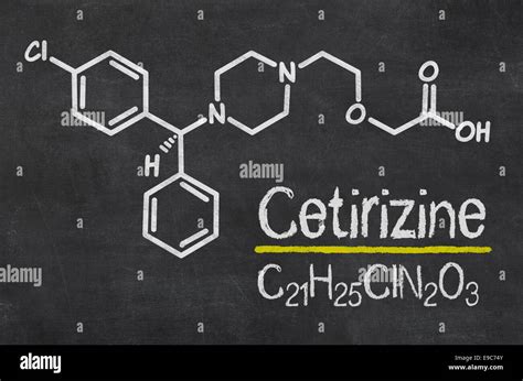 cetirizine formula.